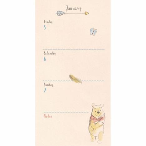 Winnie the Pooh 2018 Slim Diary Extra Image 1